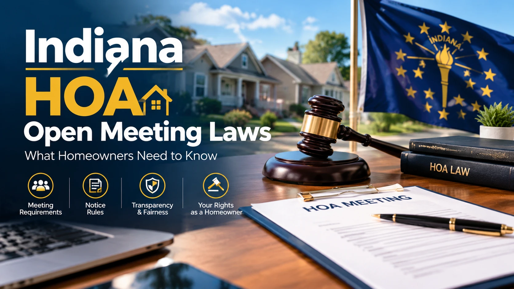 Indiana HOA Open Meeting Laws