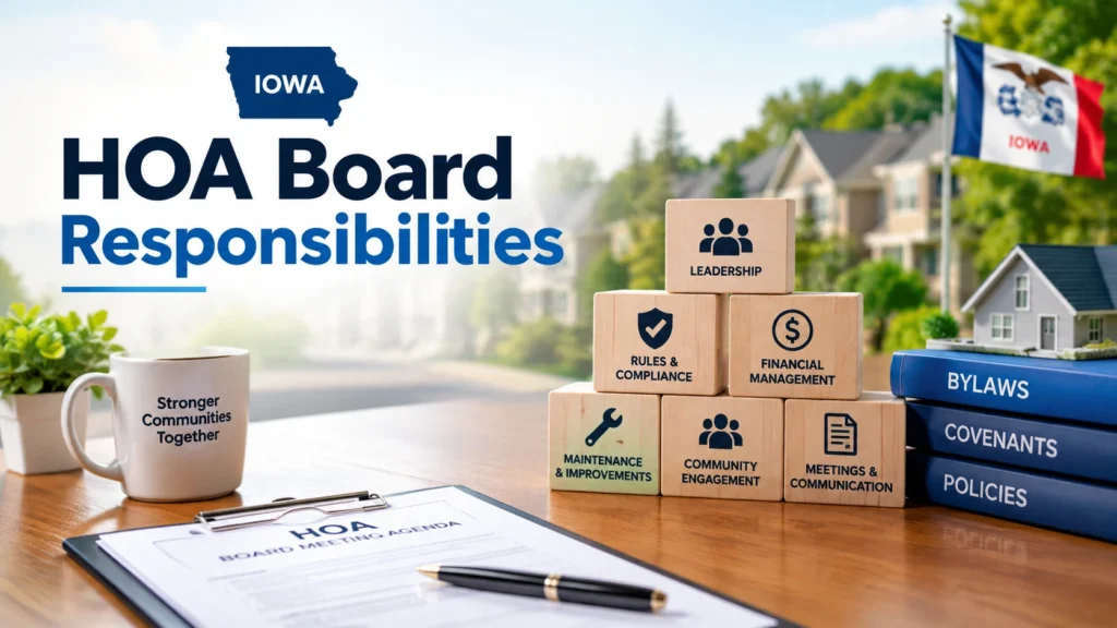 Iowa HOA Board Responsibilities