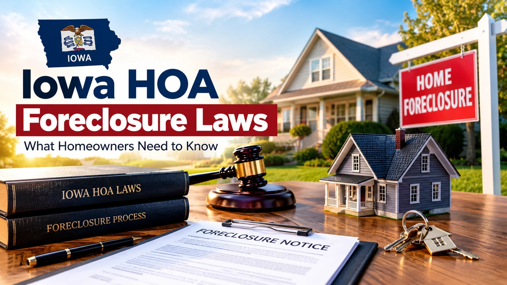 Iowa HOA Foreclosure Laws