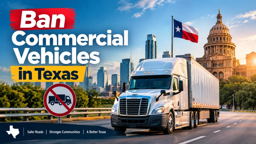 Ban Commercial Vehicles in Texas