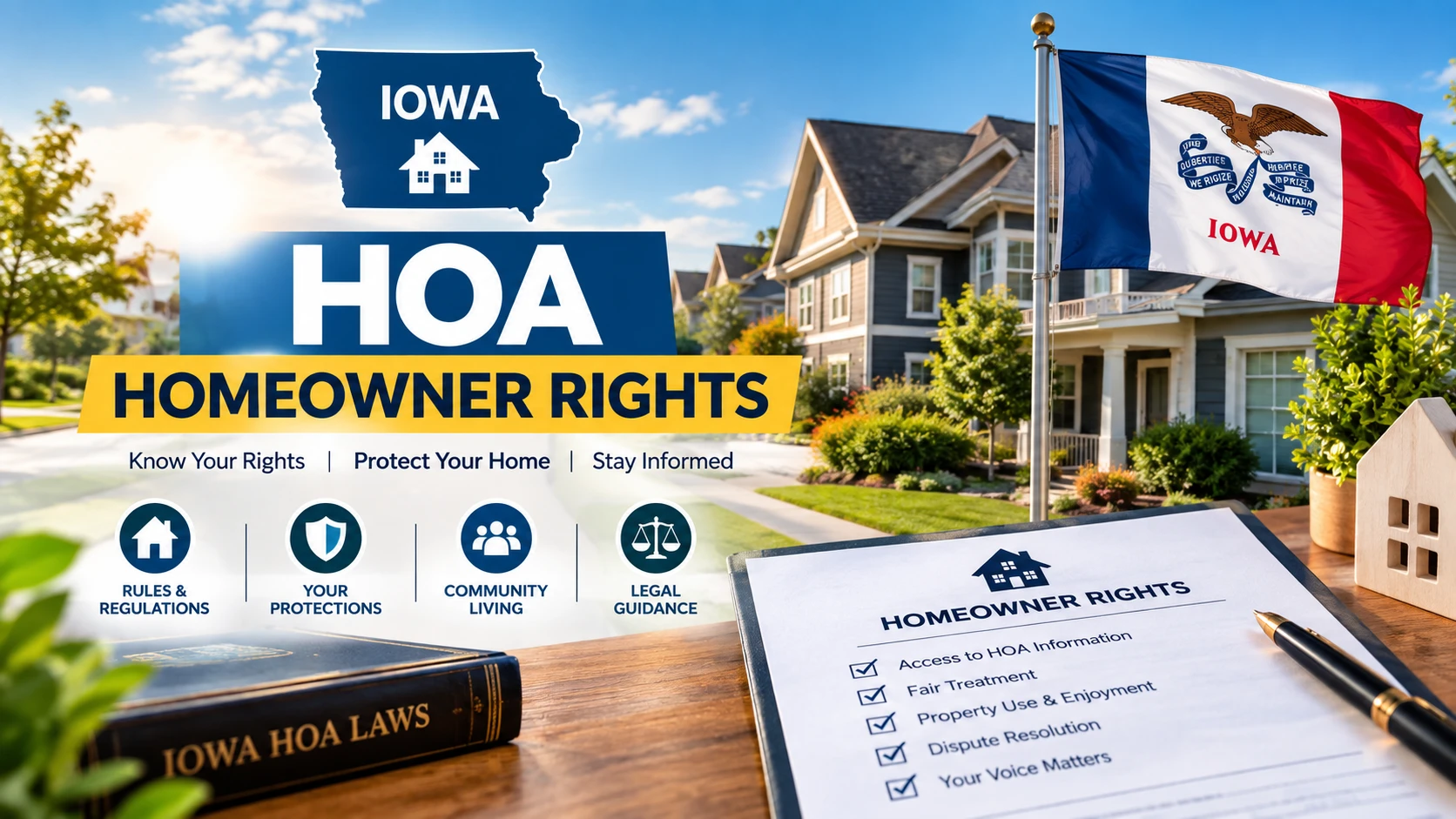 Iowa HOA Homeowner Rights