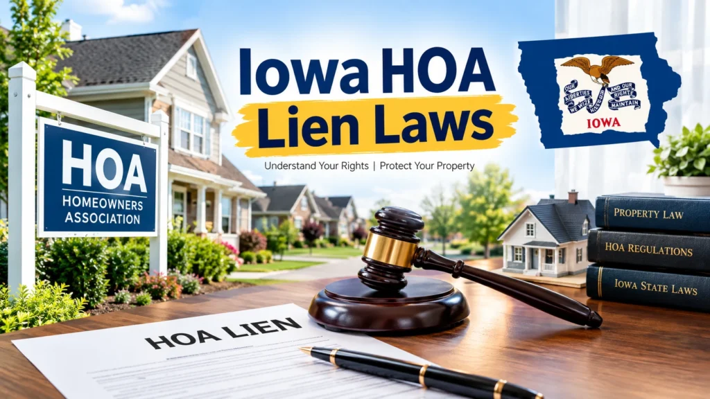 Iowa HOA Lien Laws