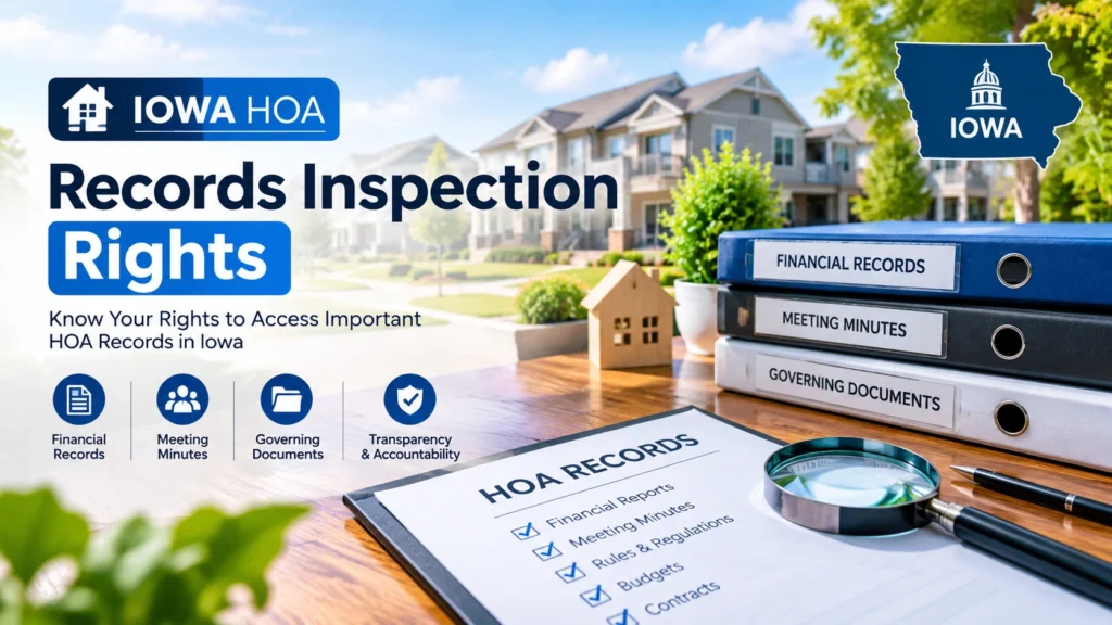 Iowa HOA Records Inspection Rights