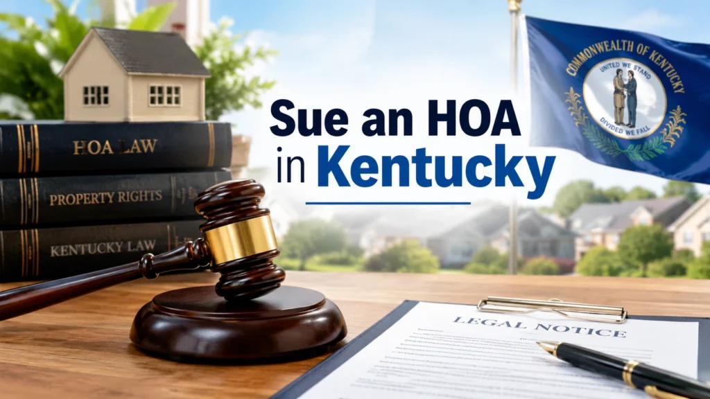 Sue an HOA in Kentucky